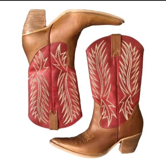 Penny Loves Kenny Pilgram Cowgirl Boots - Picture 1 of 9